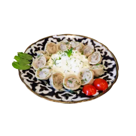 Boiled Uzbek Manti