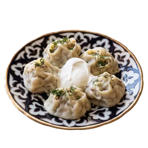 Steamed Uzbek Manti